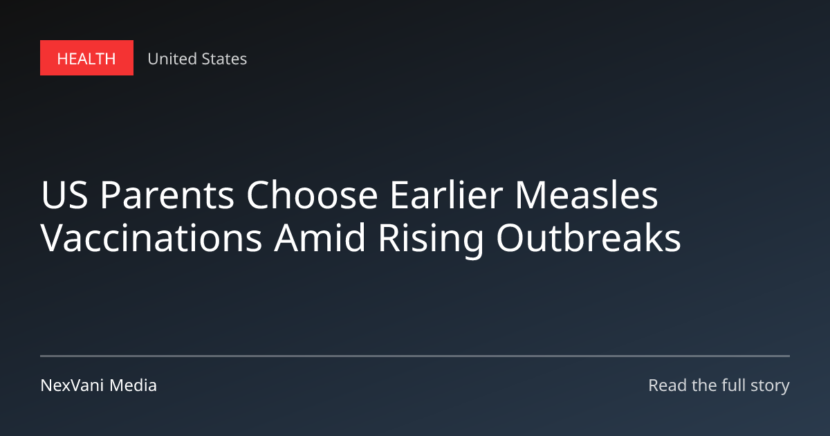 A doctor preparing a measles vaccine dose in a medical clinic.